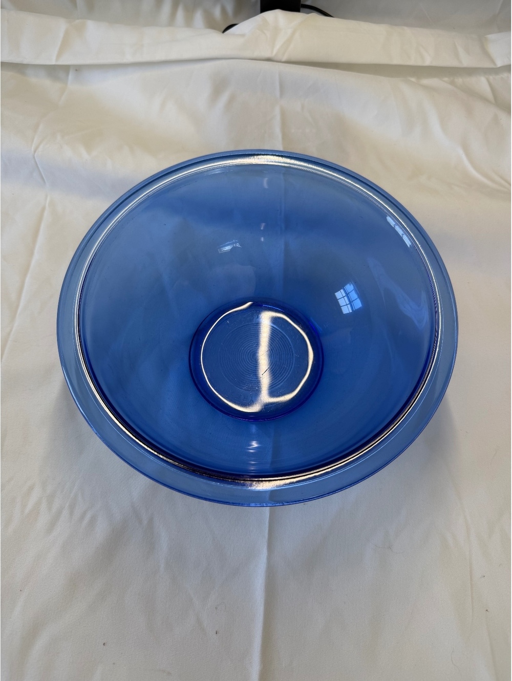 Pyrex 323 Cobalt Blue Glass Mixing Bowl 1.5 Qt 1.5L Made USA